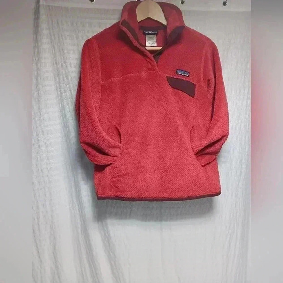 PATAGONIA Cozy Red Pullover - Picture 1 of 8